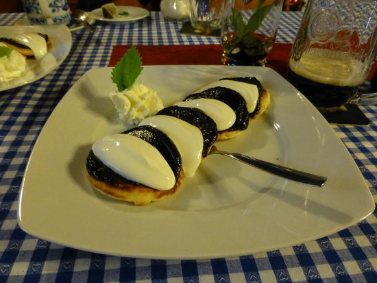 Böhmische Liwanzen - eine Spezialität des Hauses