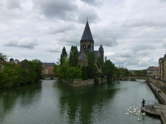 Die Altstadt von Metz ist zu Fuß schnell erreicht