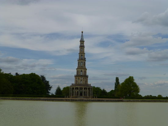 Die Pagode von Chanteloup oder der schiefe Turm von Amboise