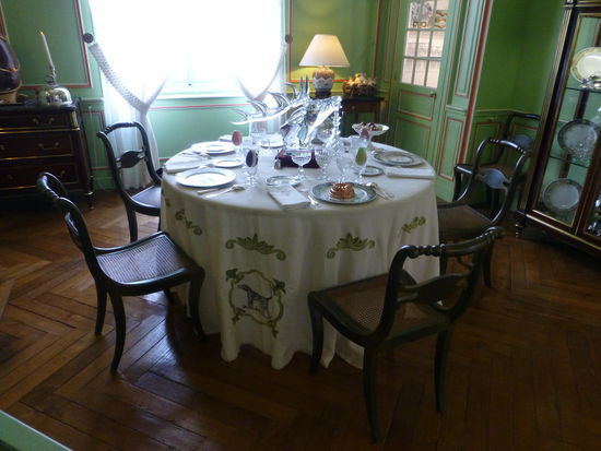 Auch hier wurde der Tisch für uns gedeckt 