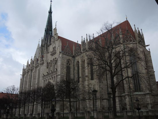 Die Kirche St. Marien in Mühlhausen - heute die Müntzergedenkstätte und damit ein Museum