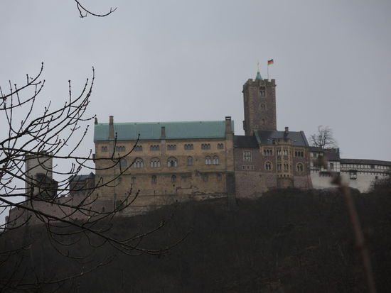 Die Wartburg hoch über Eisenach