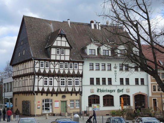 Im Herzen von Bad Frankenhausen mit seinem schönen Anger