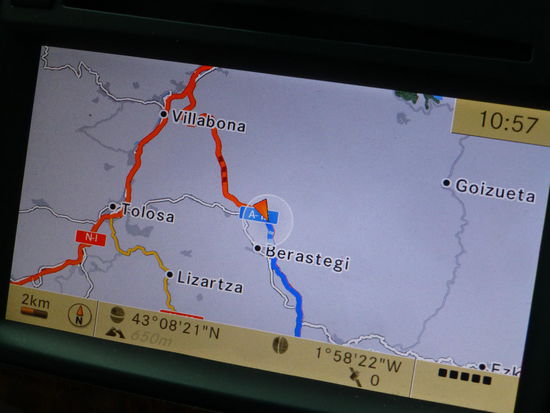 Es geht hinauf von 0 auf 900..... Höhenmeter 