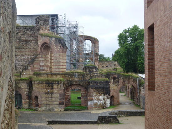 Beeindruckende Dimensionen hat die Kaisertherme in Trier
