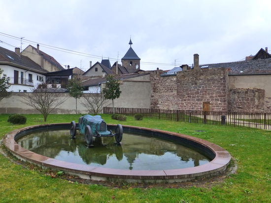 In der Bugatti-Stadt Molsheim