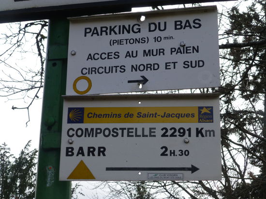 Und wieder ist ein Stück des Jakobsweges beschritten. In Summe bin ich bestimmt schon in Santiago angekommen 