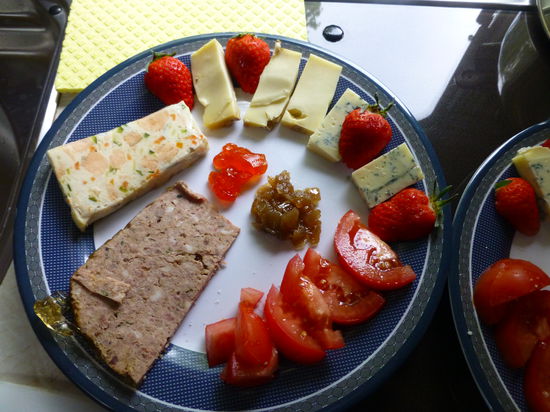 Unsere Ausbeute aus der Bocuse-Markthalle 