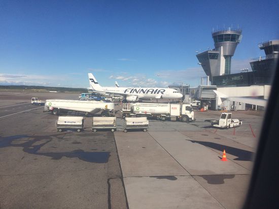 Unser Flieger steht schon bereit