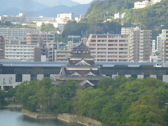 Die Burg von Hiroshima
