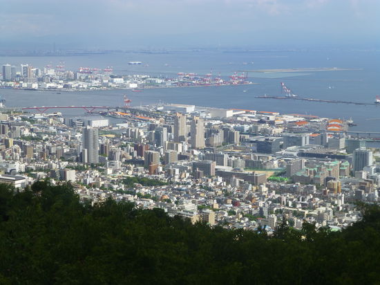 Auf 400 Metern Höhe bieten sich grandiose Aussichten