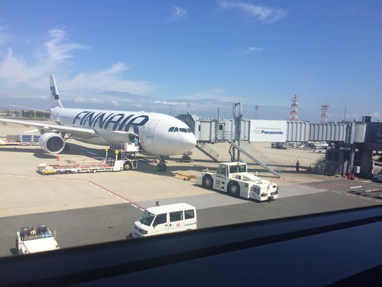 Der Flieger wartet schon