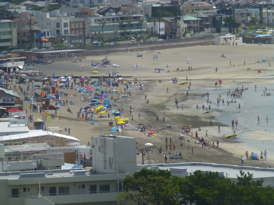Hier tobt das Strandleben bei mehr als 30 Grad im Schatten