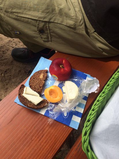 Zeit für einen kleinen Mittags-Snack