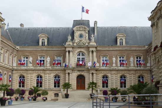 Das Hôtel de Ville in Amiens