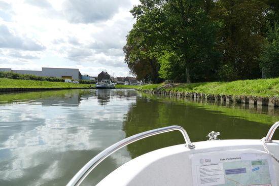 Sonntag Nachmittag auf dem Wasser - Ausflugsfahrt auf der Scarpe