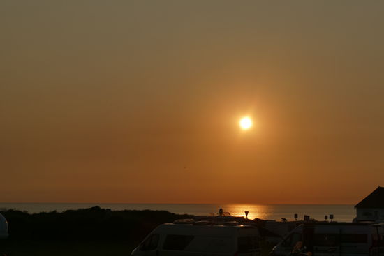 Und wieder ein schöner Sonnenuntergang