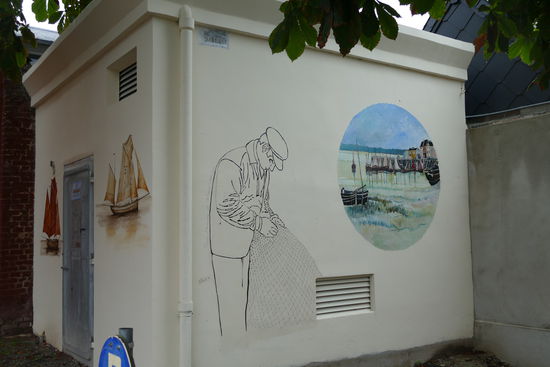 Charmante Ecken gibt es in Le Crotoy