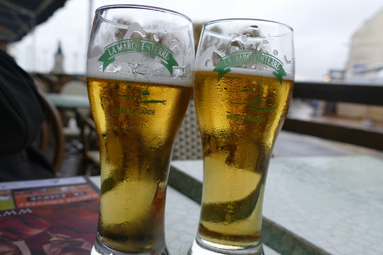 Der Regen macht Pause - Zeit für einen Mittagssnack 