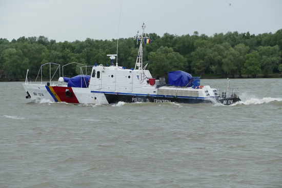 Die Grenzpolizei ist auch unterwegs. Die Ukraine und Moldavien sind nicht weit