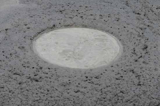 Eines der "Blubber-Töpfchen"