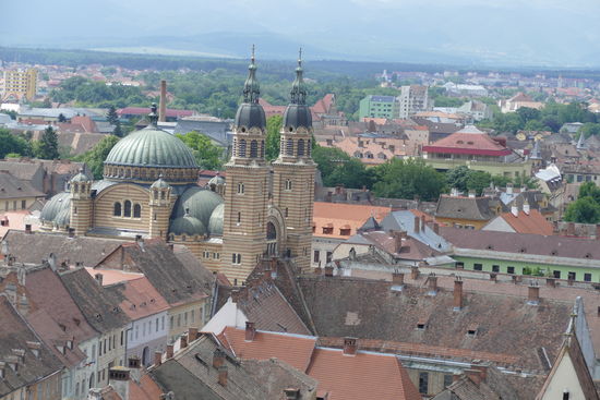 SIbiu von oben betrachtet