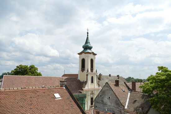 Das Künstlerdorf Szentendre nördlich von Budapest ist erreicht