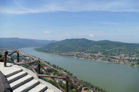 Herrliche Ausblicke auf das Donau-Knie bei Visegrad