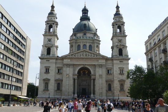 Die Stephansbasilika - hier erklimmen wir die Kuppel