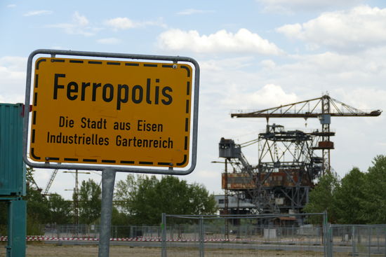 Ferropolis - unser erstes Etappenziel