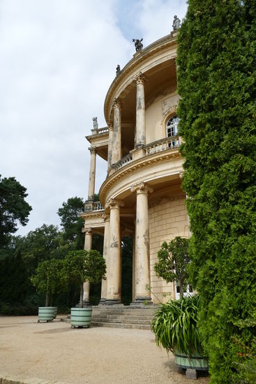 Am Belvedere sind wir ganz alleine