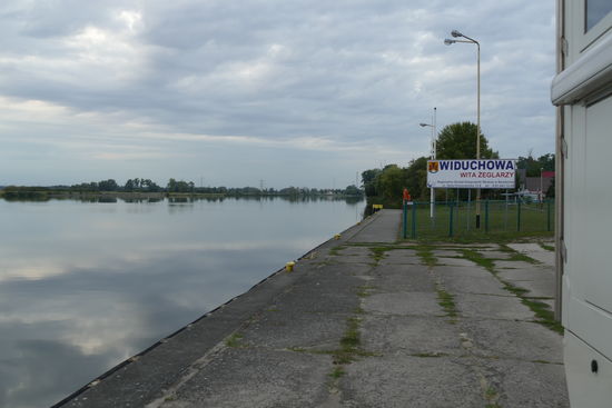 Ein schöner Stellplatz in Widuchowa direkt am Wasser