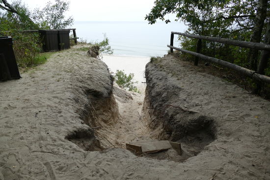 Hier geht's zum Strand