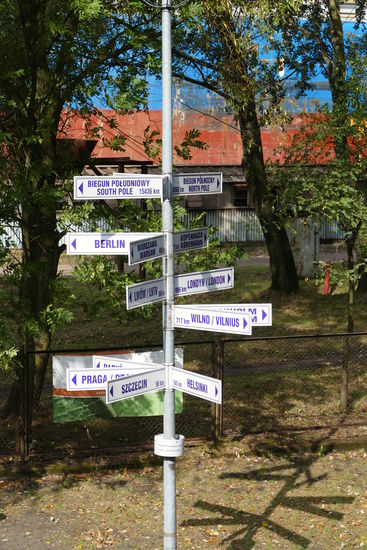 Am Leuchtturm von Swinemünde