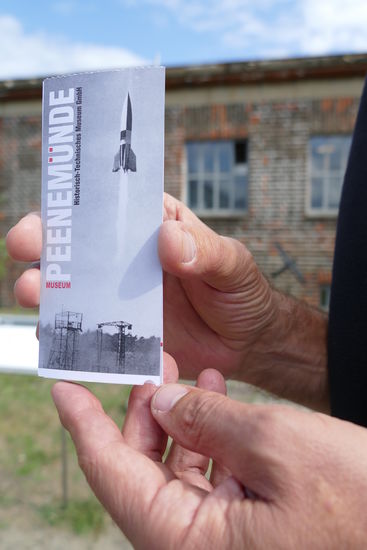 Auf geht's zum Museums-Rundgang in Peenemünde