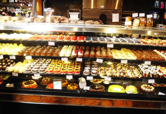 es gab so die leckeren sachen... man konnte sich gar nicht richtig entscheiden