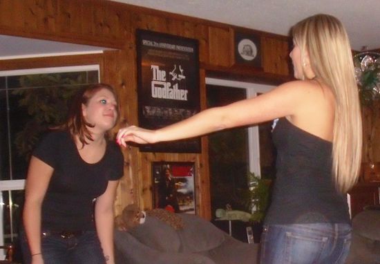 nice girlie and marissa at the dancing station 