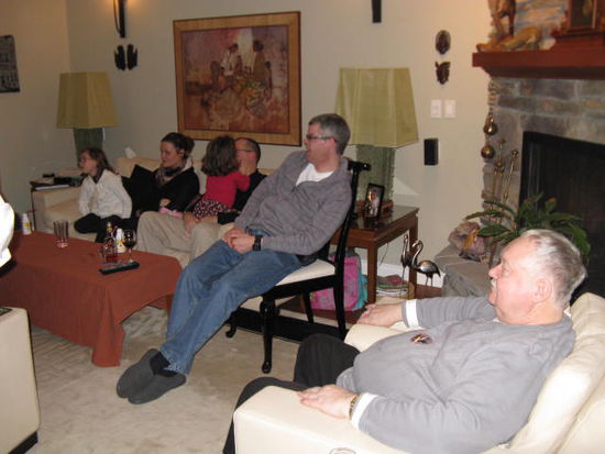 nici, me, rachael, andrew (ransom papa), ransom onkle, bill (freund der familie)