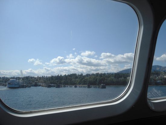 die sicht auf vancouver island