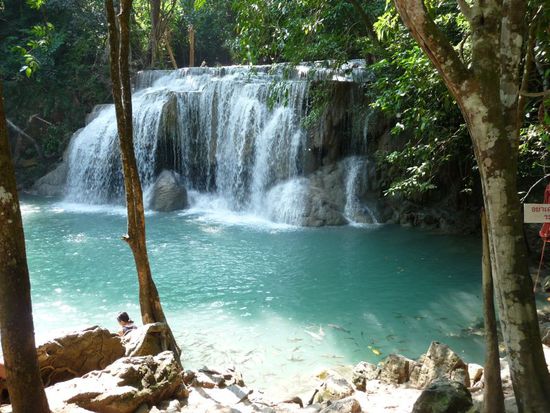 die 2. Stufe war ab dem Mittag fest in thailändischer Hand