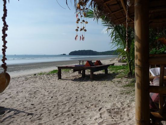 Ausblick aus unserm neuen Stammlokal