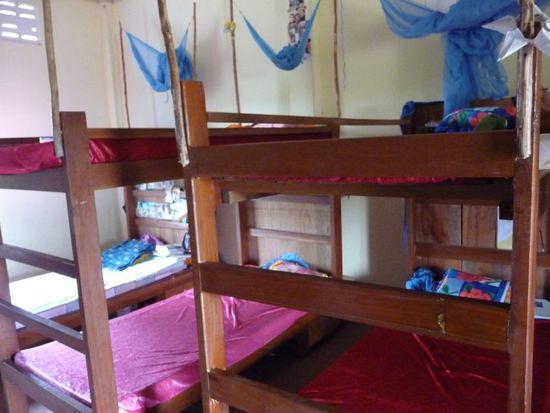 ein Raum im Boardinghaus für jeweils 10 Kinder