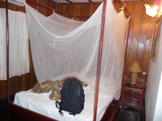 unser Zimmer (bei unserer Abreise)