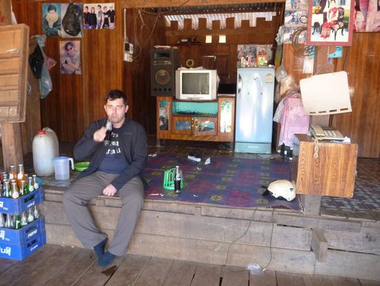 Pepsi im Wohnzimmer der Familie