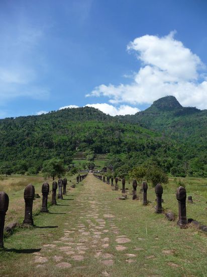 der lange Weg zum Vat Phou