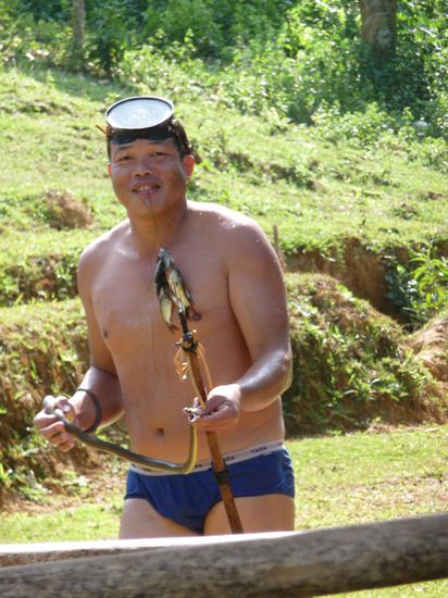 Fang des Tages: Schlange