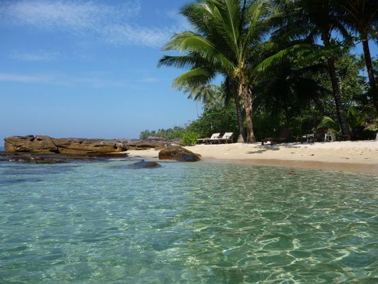 blauer Himmel klares Wasser - schoen