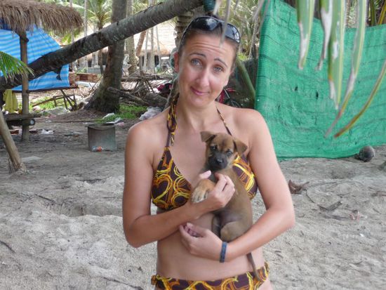 der Kleine haette fast dem Fossa Konkurenz gemacht, aber Jan hat  mir verboten ihn mitzunehmen