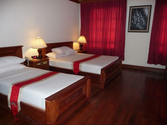 durch einen glücklichen Zufall sind wir in einem SuperiorZimmer gelandet