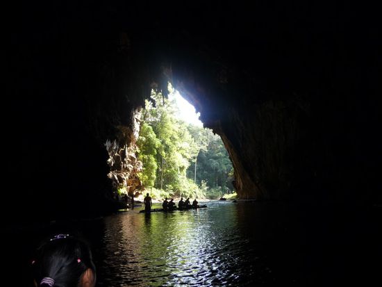 der Höhlenausgang
